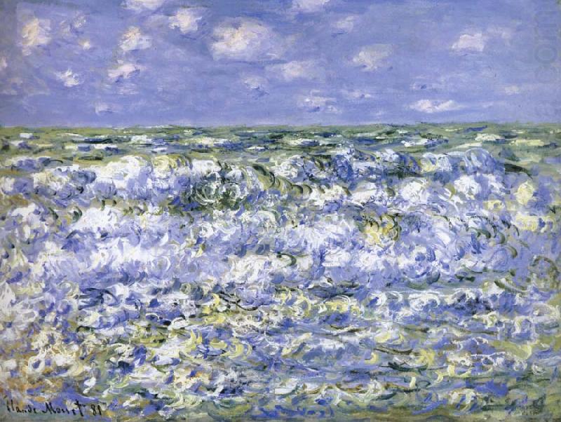Waves Breaking, Claude Monet